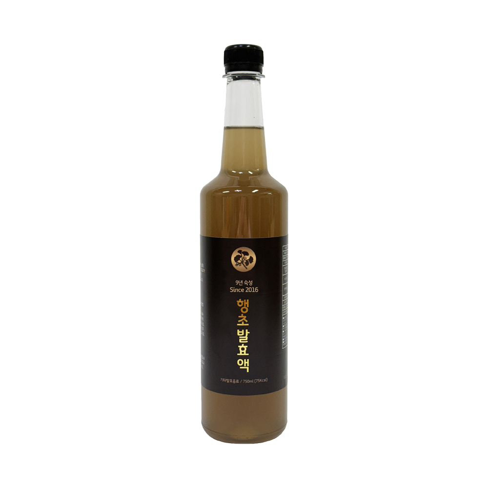 9년 숙성 행초발효액 은행식초 750ml